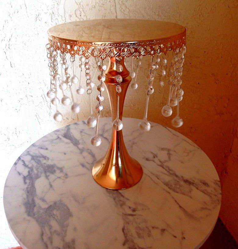 Gold Cake Stand 