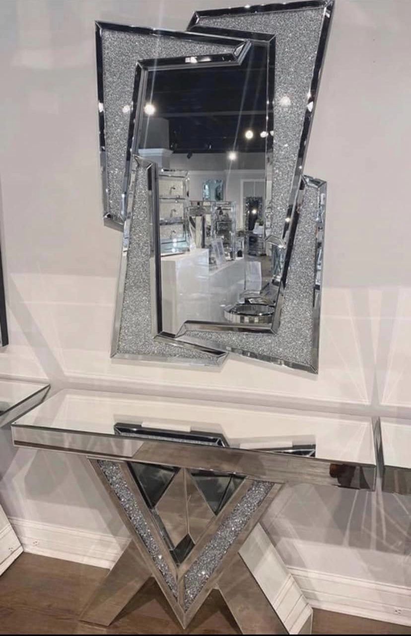 New Entrance Console Table + Mirror Set