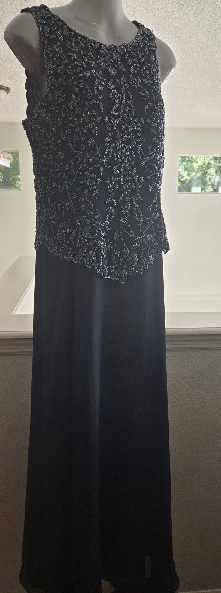 Navy Blue Gown 👗 dress