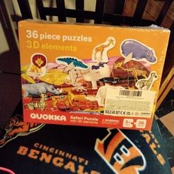 Kids Puzzles 3D Elements 