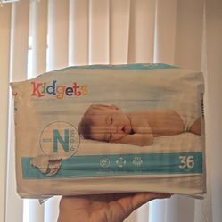 Newborn Diapers Kidgets