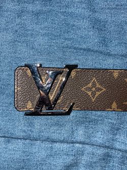 Louis Vuitton Monogram Belt with LV Buckle