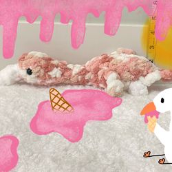 Handmade Crochet Goose 