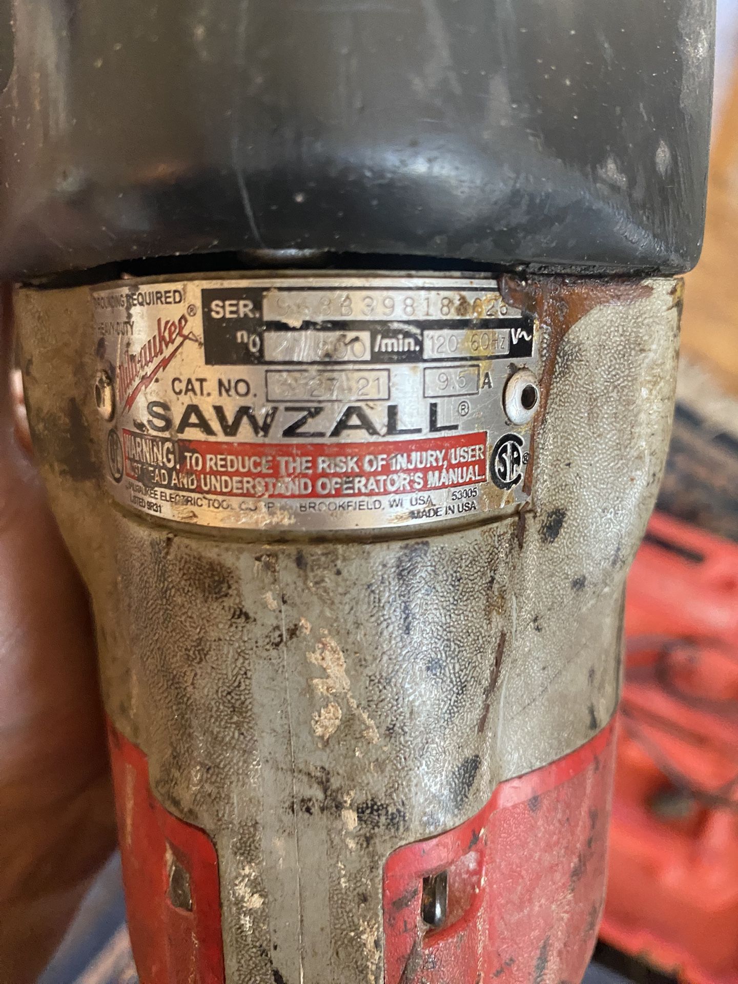 Milwaukee Sawzall