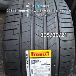 WOWZERZ!😮  305/30ZR/21 PIRELLI PZERO PZ4 104Y
