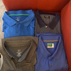 4 Pique men’s 3xl Shirts - Like New!