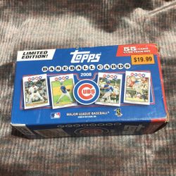 Topps 2008 Cubs Baseball Cards Limited Edition (55 Cards )
