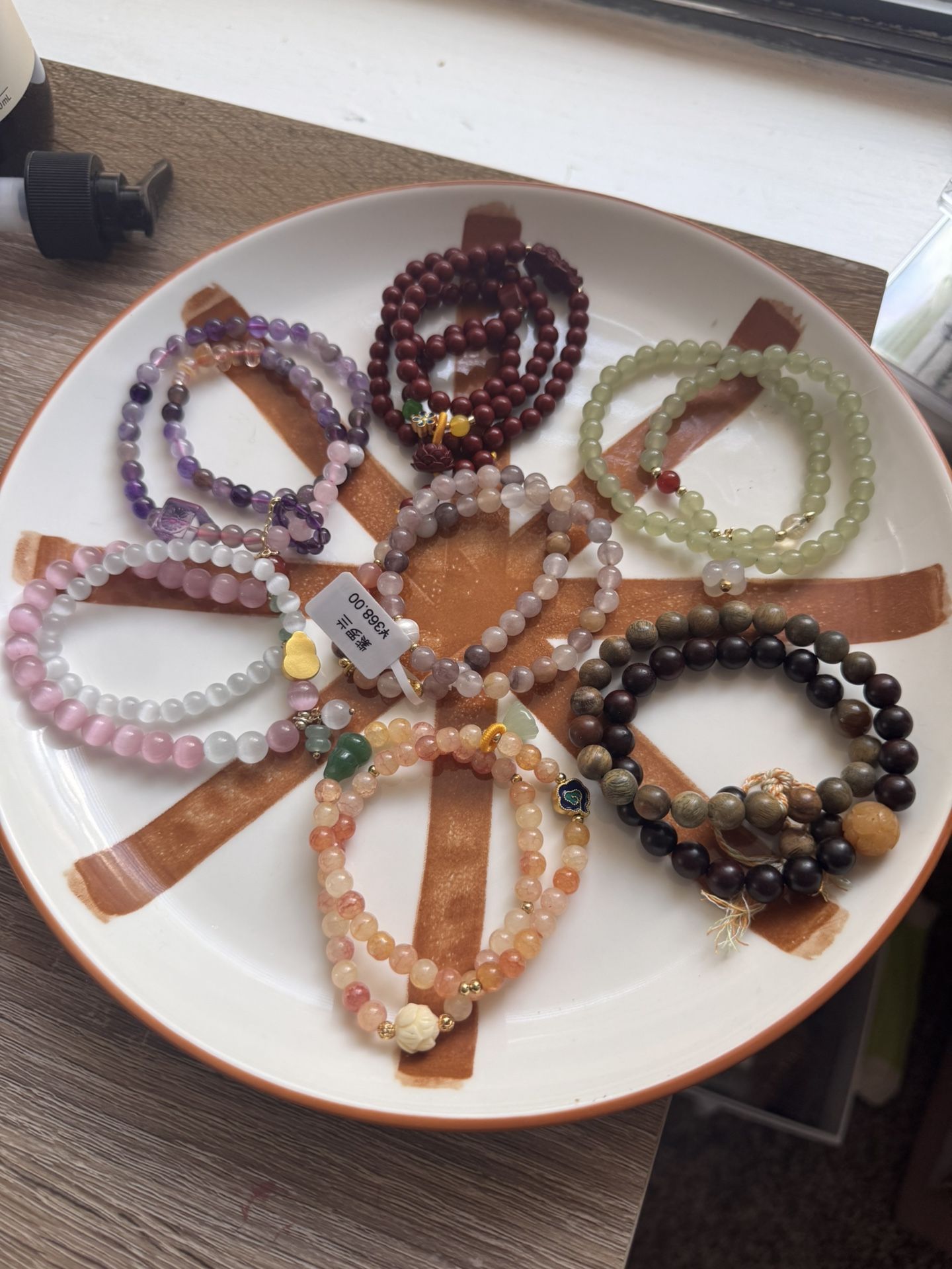 Natural jade bracelet