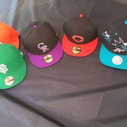 New Era Hats & 1 Mitchell Snapback Hat 