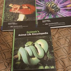 Grzimek's Hardcover Books Animal Life Encyclopedia Bundled