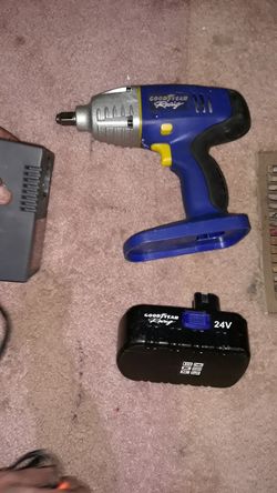 Goodyear impact wrench 24v sale