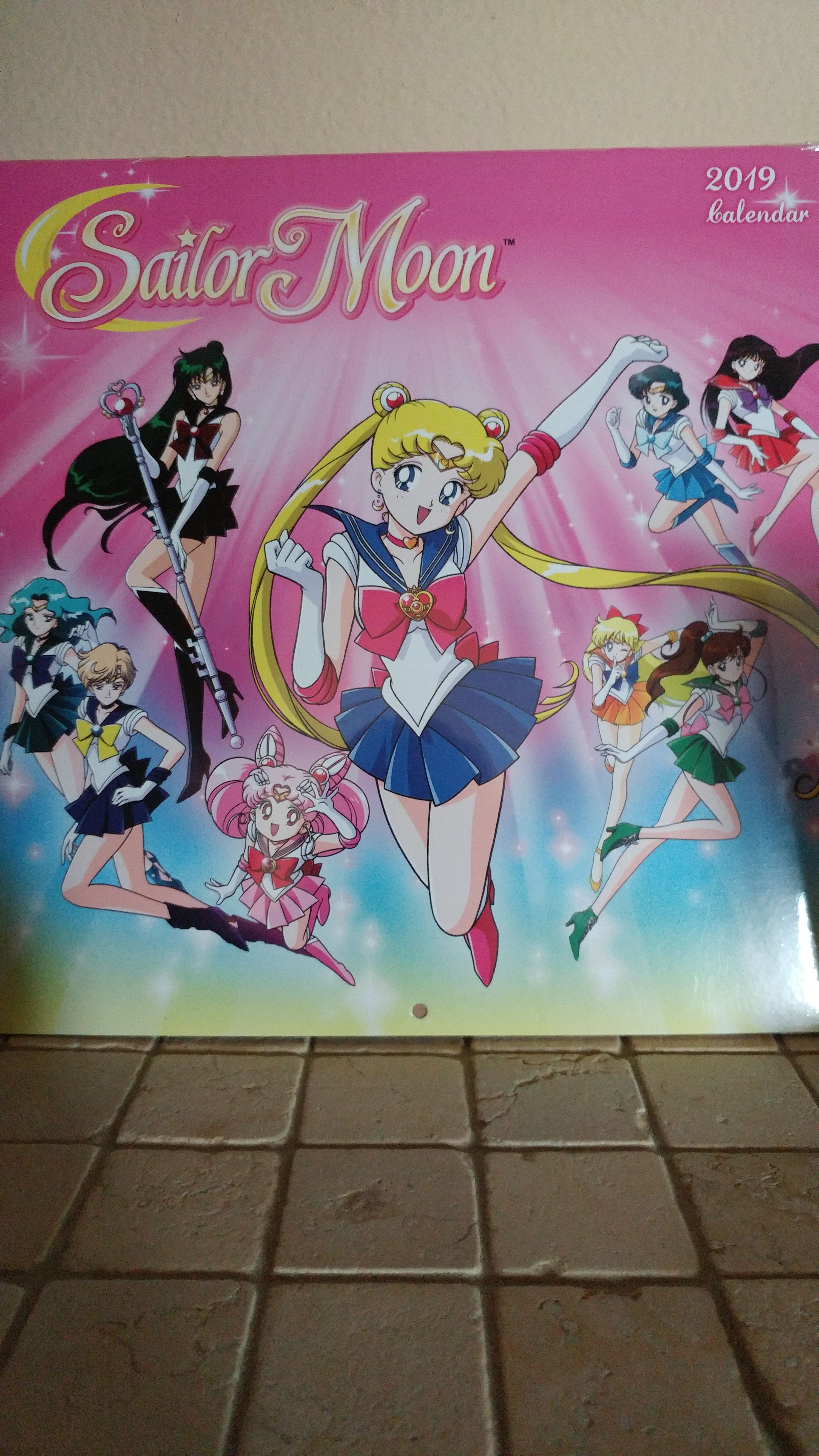 2019 Sailor Moon calendar