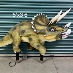 Triceratops Wood Cutout