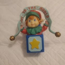 Christmas Traditions 1992   Joy To The World Elf Jack The Box