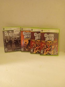 XBOX 360 MUSIC GAMES BUNDLE 