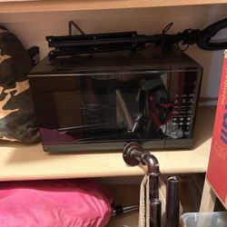 Small Black Microwave 