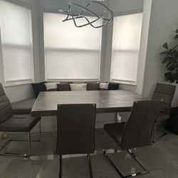 Dining Room Table Wood/metal