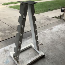 Barbell rack - MOVING. PRICED TO SELL ASAP