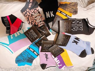 10 pairs of PINK Victoria Secret Socks