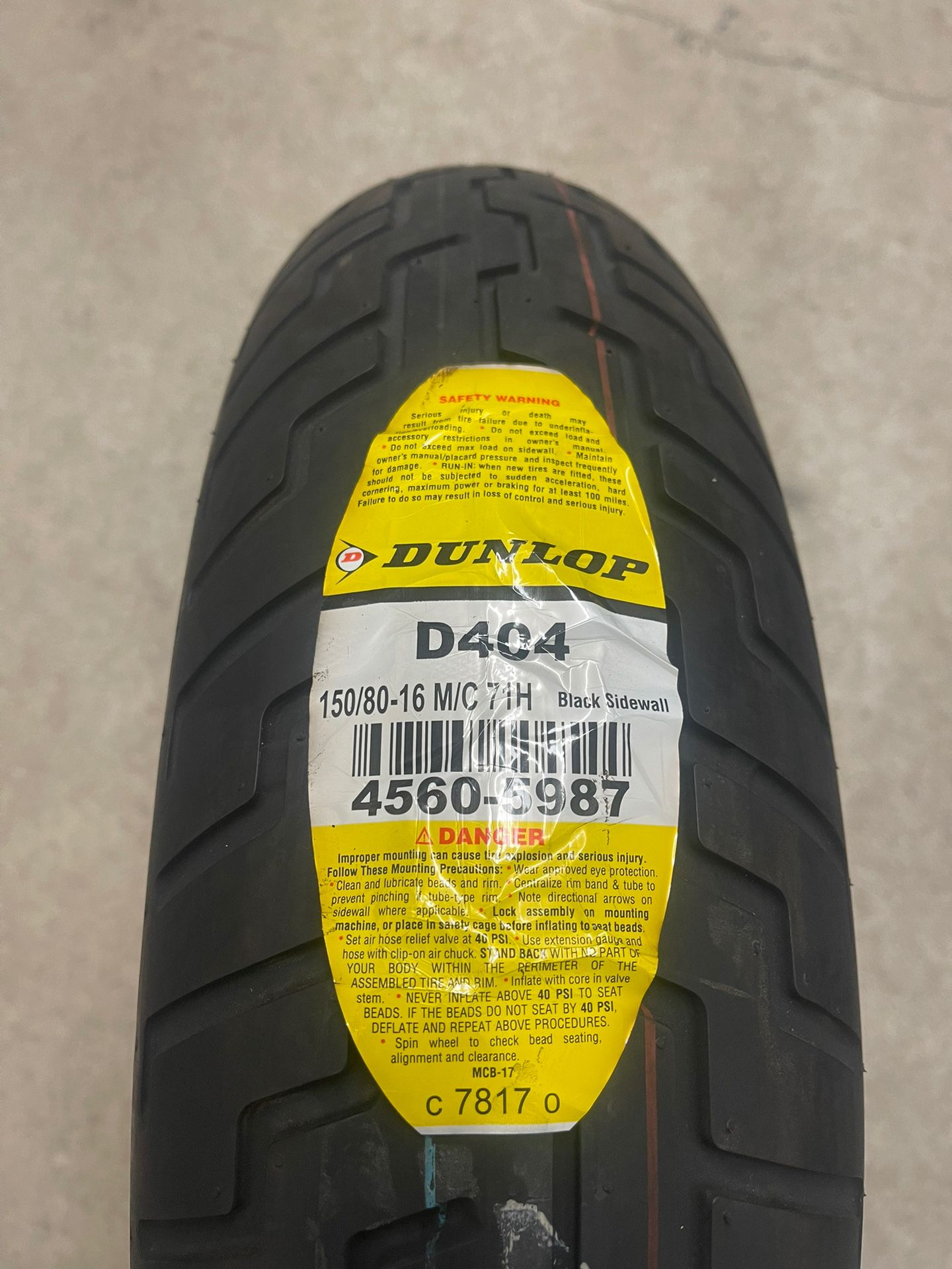 Dunlop D404 150-80-16