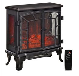 CHIMENEA ELECTRICA/HOMCOM ELECTRIC FIREPLACE HEATER