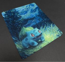 Cusom Bulbasaur Pokemon mousepad