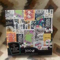 Tim Burton's The Nightmare Before Christmas - Collage - 300 Piece Jigsaw Puzzle