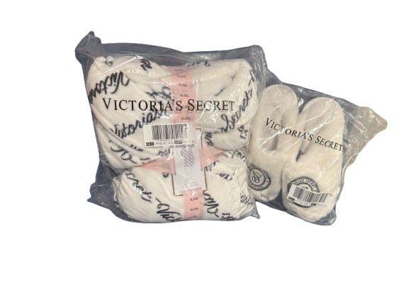 Victoria Secret Robe and Slipper Set