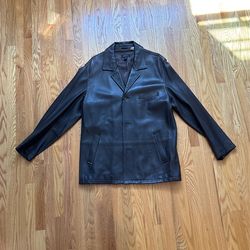 Barney’s New leather jacket 