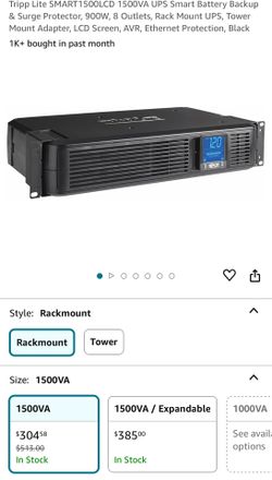 Smart Battery Backup & Surge Protector