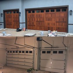 Garage door new custom