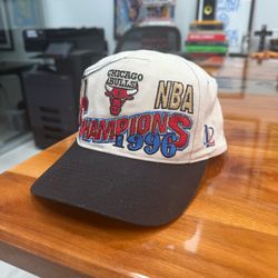 Vintage 1996 Chicago Bulls Championship SnapBack