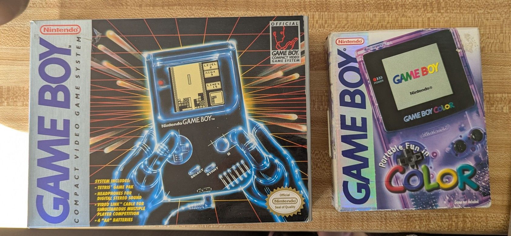 FS/FT Gameboy Color And Original CIB 