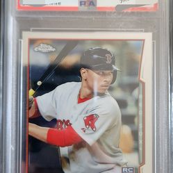 2014 TOPPS CHROME MOOKIE BETTS UPDATE DODGERS