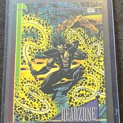 1993 Skybox Marvel Universe Series IV 4 Trading Card #4 Deadzone