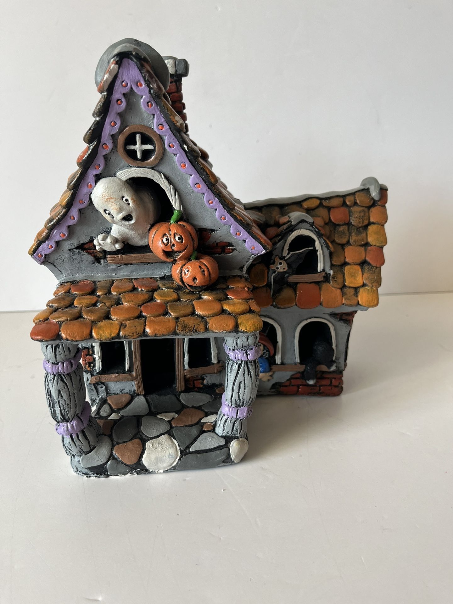 Vintage Ceramic Haunted House