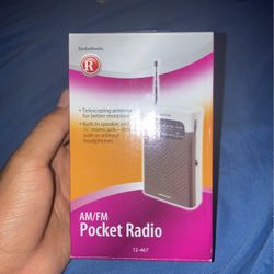 AM/FM Pocket Radio