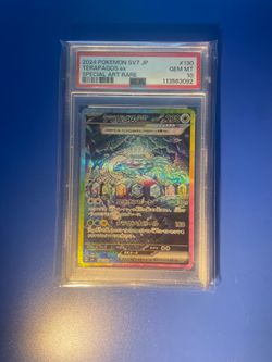 PSA 10 Japanese Terapagos ex SAR