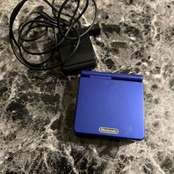 Blue Nintendo Gameboy Advance Sp 