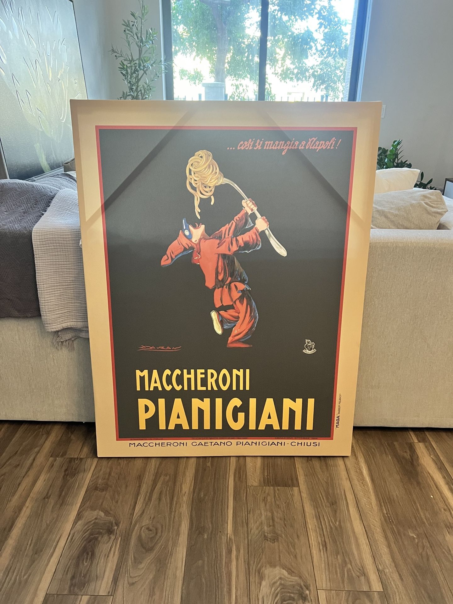 Vintage Italian Canvas