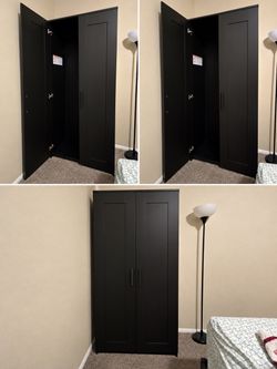 Ikea Wardrobe in Black
