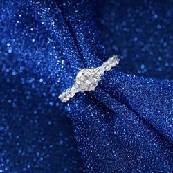 925sterling Silver Women’s Ring 5AAA+ Cubic Zirconia Gift Ring 