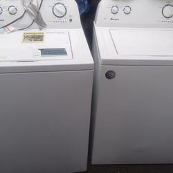 VERY NICE AMANA WASHER & DRYER SET LIKE NEW CONDITION!