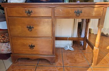 Vintage Solid Wood Desk