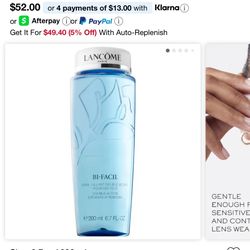 Lancôme Bi-Facil Double-Action Eye Makeup Remover 200ml 