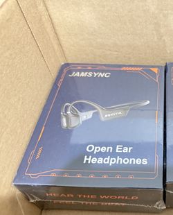 Brand New Jamsync Open Ear Headphones, Running Headphones Bluetooth 5.4 with Built-in Mic, Bluetooth Headphone 14H Battery & IPX5 Waterproof, Sports H