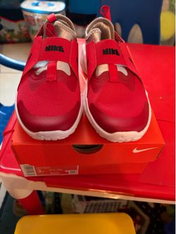 Nike Red Youth Flex Runner 2 Size: 3