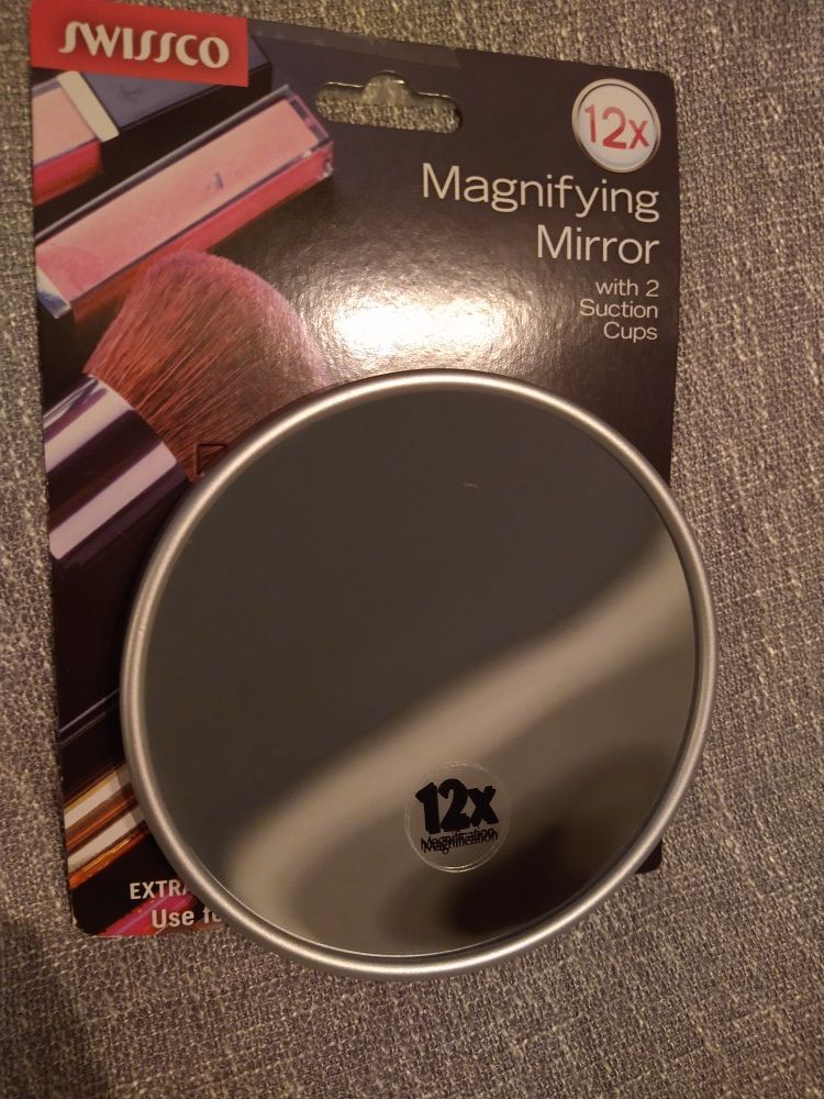 swissco magnifying mirror 12x