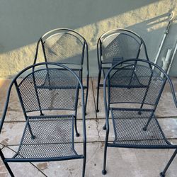 Used wrought iron chairs for sale sale