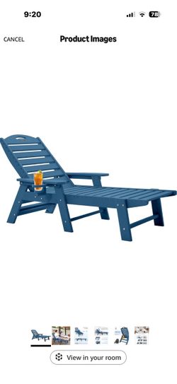 Chaise Lounge chair outdoor